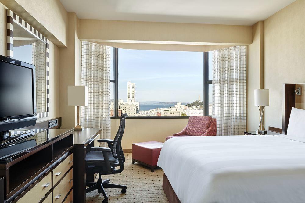 San Francisco Marriott Union Square Hotel Bagian luar foto