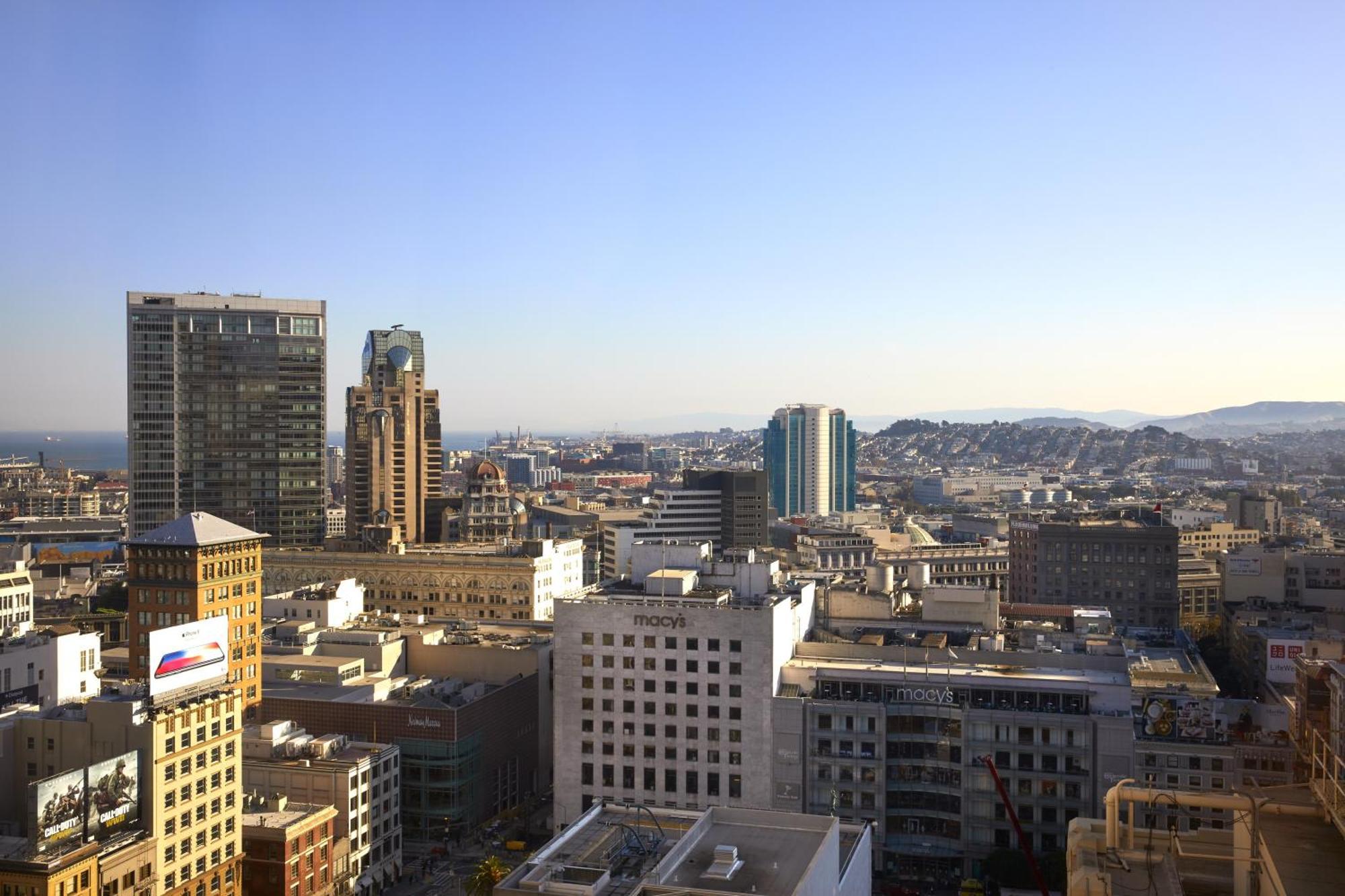 San Francisco Marriott Union Square Hotel Bagian luar foto