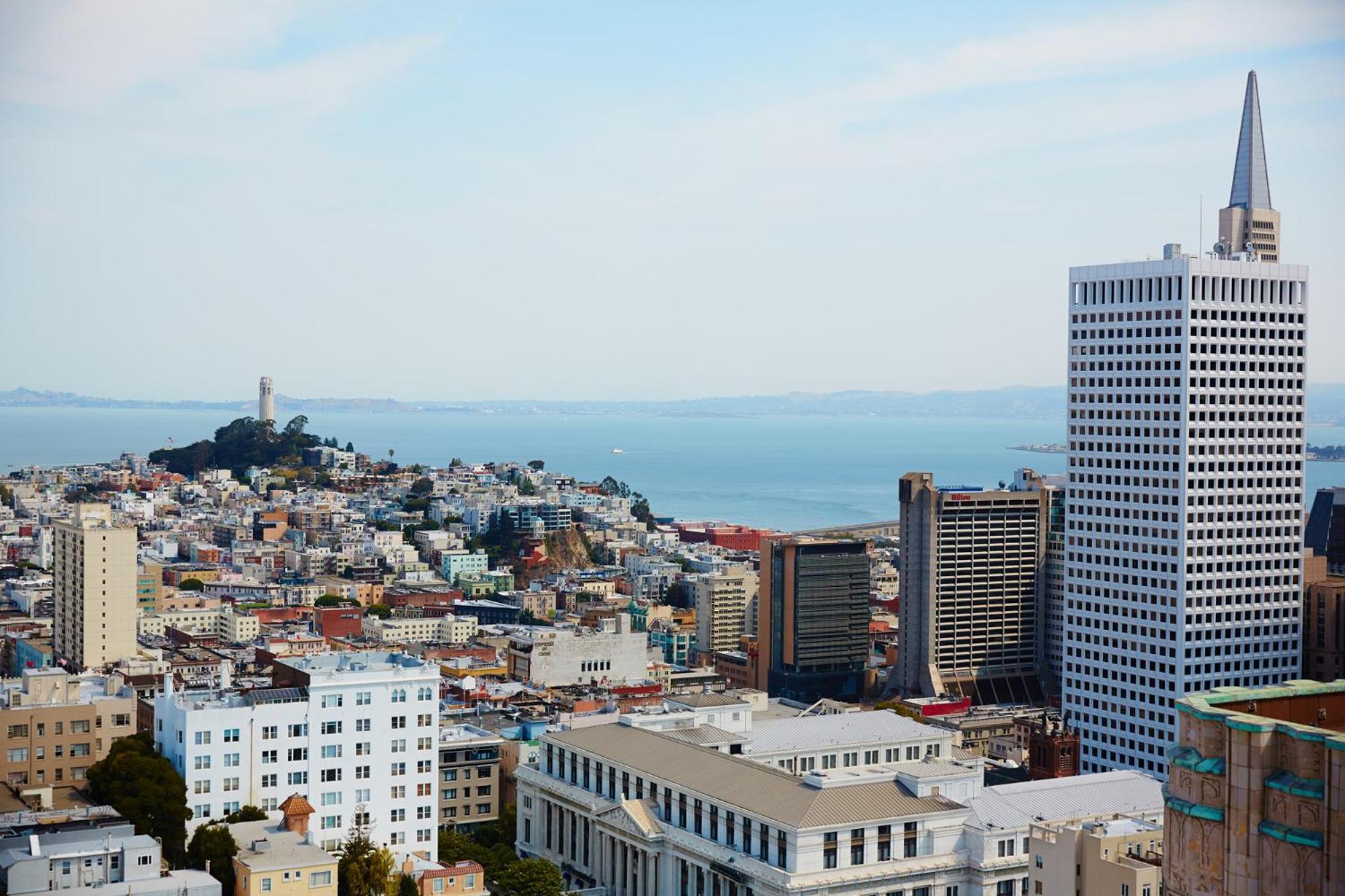 San Francisco Marriott Union Square Hotel Bagian luar foto