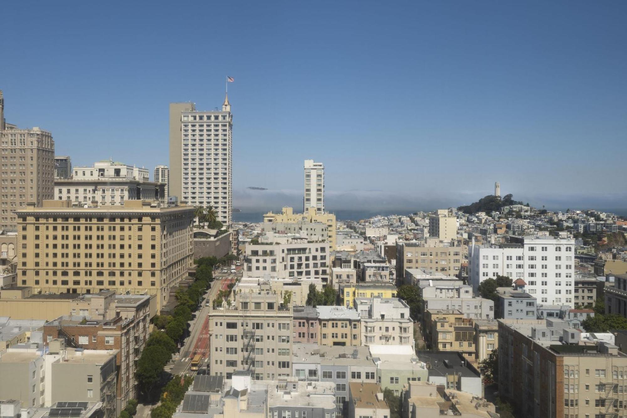 San Francisco Marriott Union Square Hotel Bagian luar foto